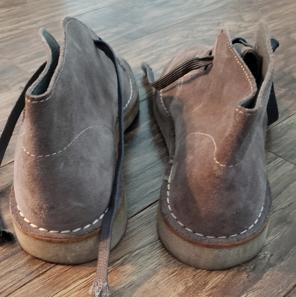 Shoes mens. L'artigiano sorrentino. Suede leather - Picture 2 of 8